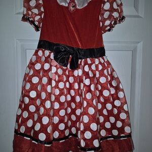 Disney Red and White Superhero Dress